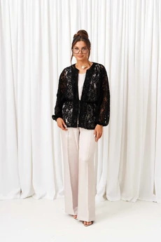 Костюм брючный 6424 черный Beautiful&Free