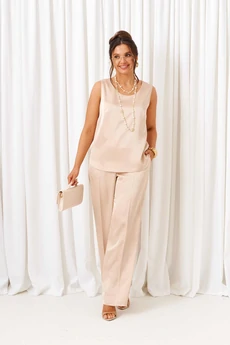 Костюм брючный 6425 бежевый Beautiful&Free