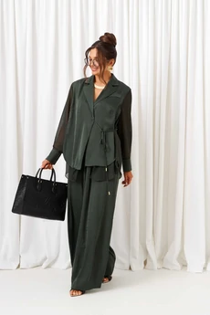 Костюм брючный 6428 шалфей Beautiful&Free