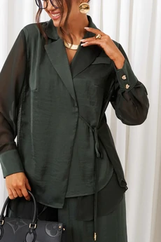 Костюм брючный 6428 шалфей Beautiful&Free