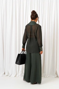 Костюм брючный 6428 шалфей Beautiful&Free