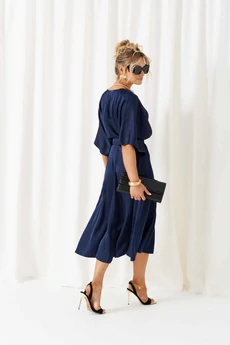 Платье 6443 синий Beautiful&Free