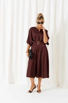 Платье 6443 шоколад Beautiful&Free