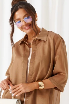 Костюм брючный 6447 бежевый Beautiful&Free