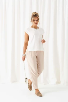 Костюм брючный 6457 бежевый Beautiful&Free