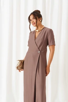 Комбинезон 6458 трюфель Beautiful&Free