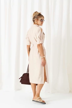 Сарафан 6460 бежевый Beautiful&Free