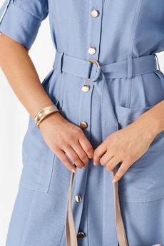 Сарафан 6460 деним Beautiful&Free