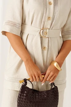 Костюм брючный 6461 бежевый Beautiful&Free