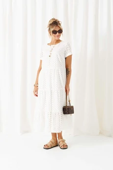 Платье 6462 белый Beautiful&Free