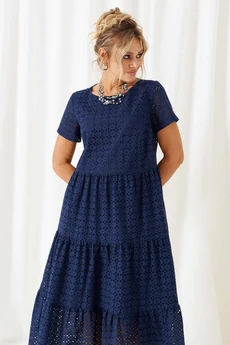 Платье 6462 синий Beautiful&Free