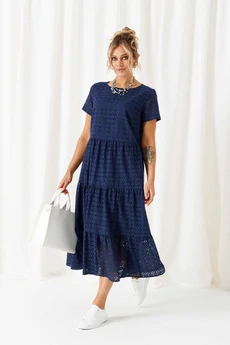 Платье 6462 синий Beautiful&Free