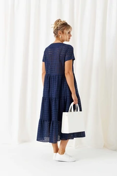 Платье 6462 синий Beautiful&Free