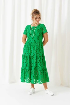 Платье 6462 зеленый Beautiful&Free