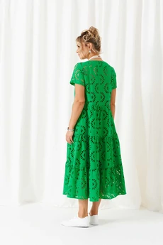 Платье 6462 зеленый Beautiful&Free