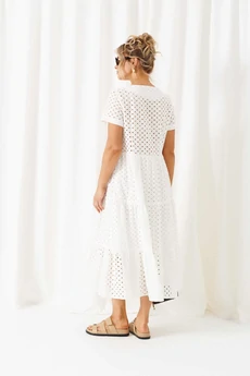 Платье 6462 белый Beautiful&Free