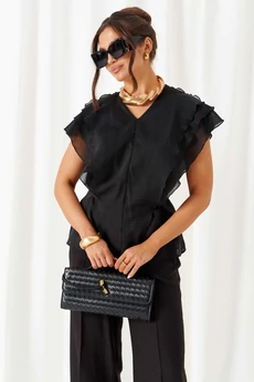 Костюм брючный 6467 черный Beautiful&Free