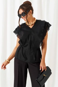 Костюм брючный 6467 черный Beautiful&Free