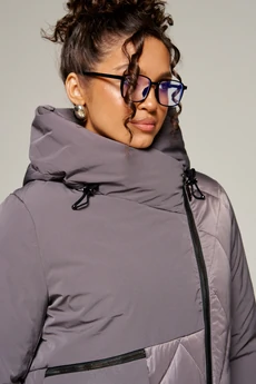 Пальто 8023 дымчато-лиловый Beautiful&Free