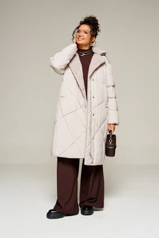 Пальто 8024 жемчуг Beautiful&Free