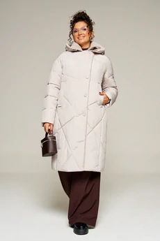 Пальто 8024 жемчуг Beautiful&Free