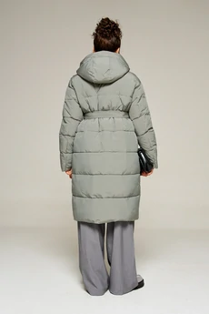 Пальто 8024 шалфей Beautiful&Free