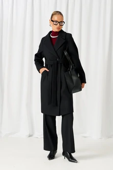 Пальто 9027 черный Beautiful&Free