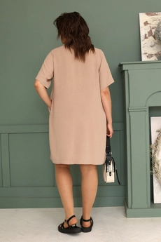 Платье 1007 кэмел BegiModa