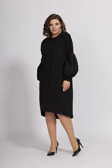Платье 1008 черный BegiModa