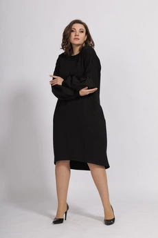 Платье 1008 черный BegiModa