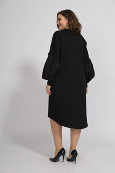 Платье 1008 черный BegiModa