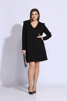 Платье 1010 черный BegiModa