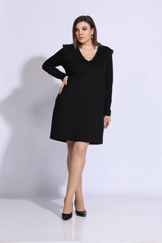 Платье 1010 черный BegiModa