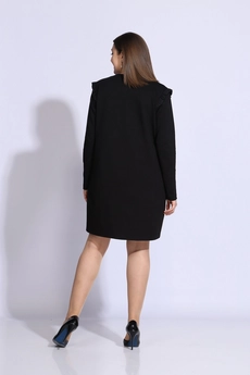 Платье 1010 черный BegiModa