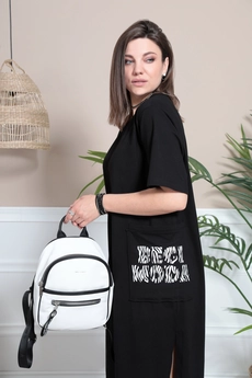 Платье 1014 черный BegiModa