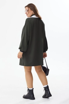Платье 1026 хаки BegiModa