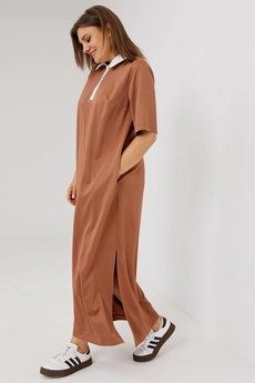 Платье 1051 терракот BegiModa