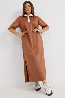 Платье 1051 терракот BegiModa