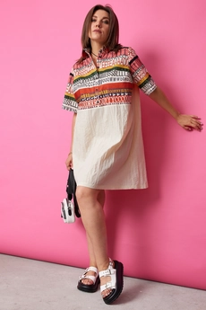Платье 1054 шампань BegiModa