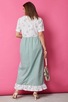 Платье 1055 шалфей BegiModa
