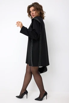 Платье 1063 черный BegiModa