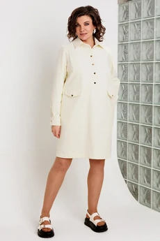 Платье 1065 молочный BegiModa