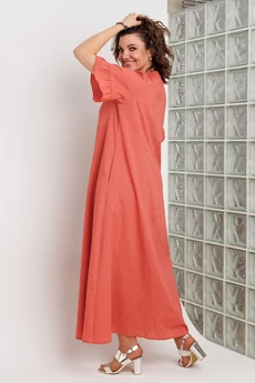 Платье 1066 коралл BegiModa