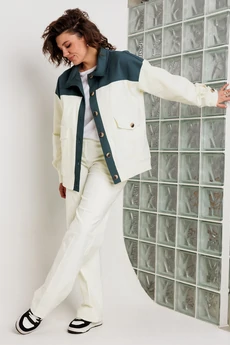 Бомбер 2018 молочный BegiModa