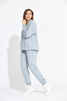 Спортивный костюм 3001 голубой BegiModa