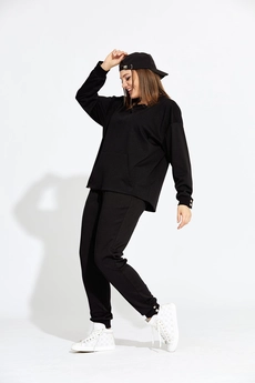Спортивный костюм 3001 черный BegiModa