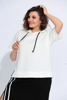 Блузка 4001 молочный BegiModa