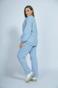 Спортивный костюм 3017 голубой BegiModa