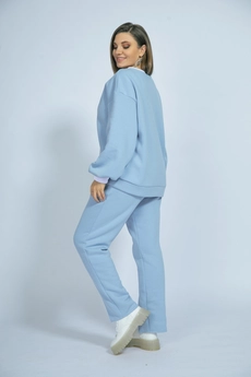 Спортивный костюм 3018 голубой BegiModa