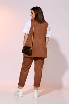 Жилет 7002 терракот BegiModa